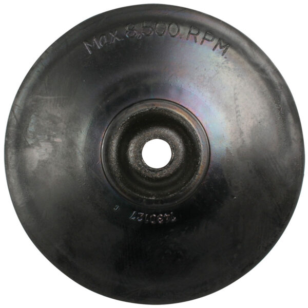 7" RUBBER BACKING PAD