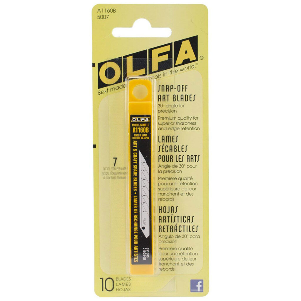 OLFA A1160B Graphics Snap Blades (10 Pack)