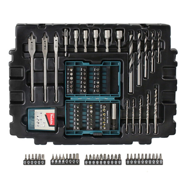 MAKITA 100PC ACCESSORY KIT INTERLOCKING