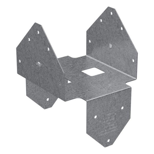 BCS Galvanized Post Cap for Double 3x Beam, 6x Post