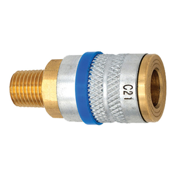 1/4" Body X 3/8" Male Threaded End Coupler