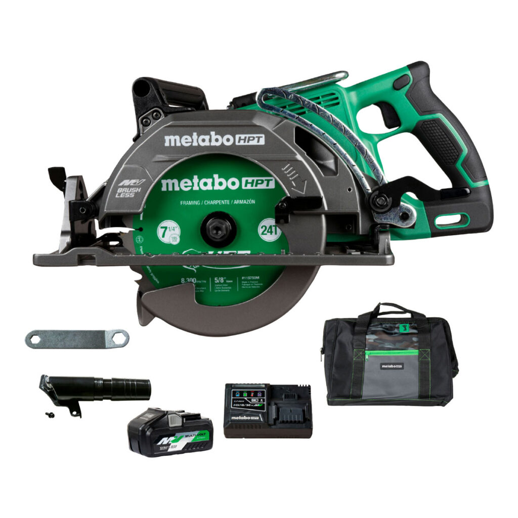 Metabo 36V MultiVolt 7-1/4" Inch Rear Handle Circular Saw