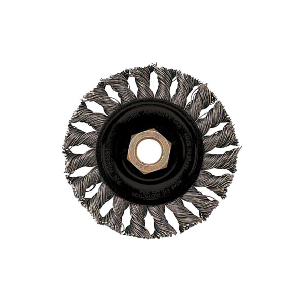Pearl CLWBK558BS Standard Knot Wheel Stringer Bead Twist 5 x .020 x 5/8-11, Stainless Steel
