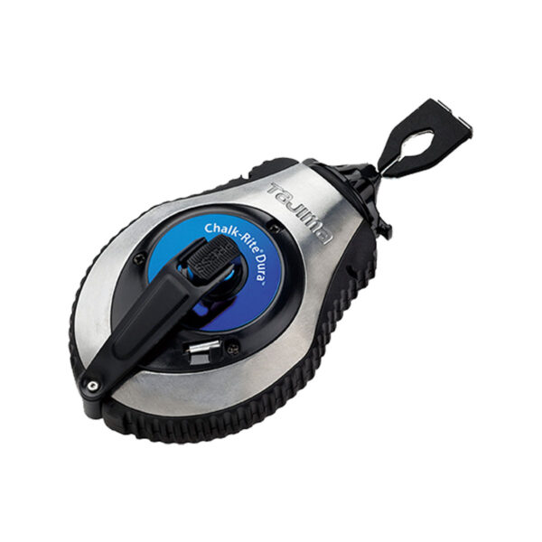 TAJIMA CHALK-RITE DURA 0.02" / 0.5MM CHALK LINE W/ INTEGRATED HANDLE RELEASE