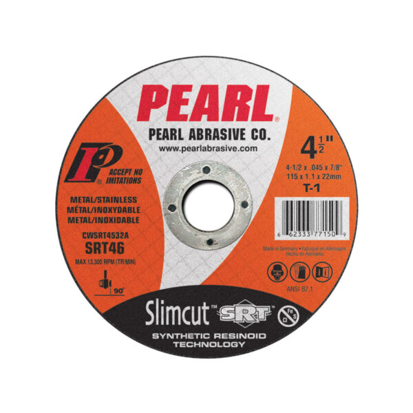 Pearl CWSRT4532A SRT™ SlimCut™ 4-1/2 x .045 x 7/8 A46 T-1