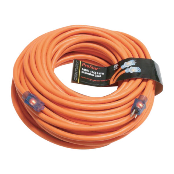100' 10/3 SJTW PRO STAR EXTENSION CORD ORANGE