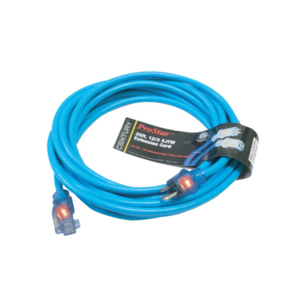 25' 12/3 SJTW PRO STAR EXTENSION CORD BLUE