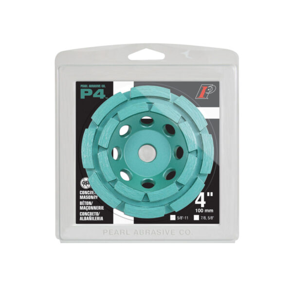 Pearl DC4CDH P4™ Double Row Cup Wheel 4 x 5/8-11