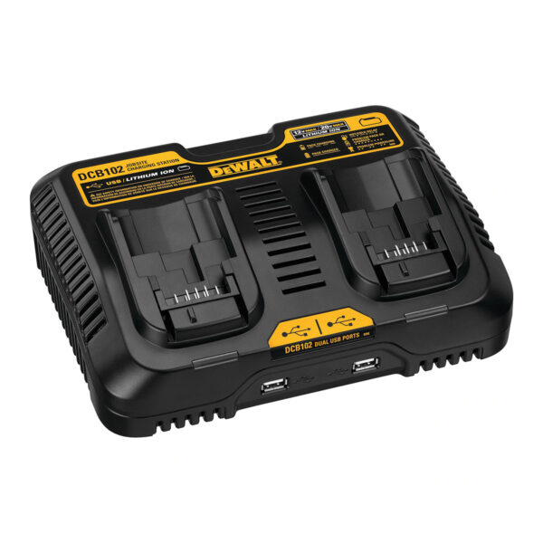 DEWALT 20V Max* Charging Station For Jobsite With 4Ah Battery Pack