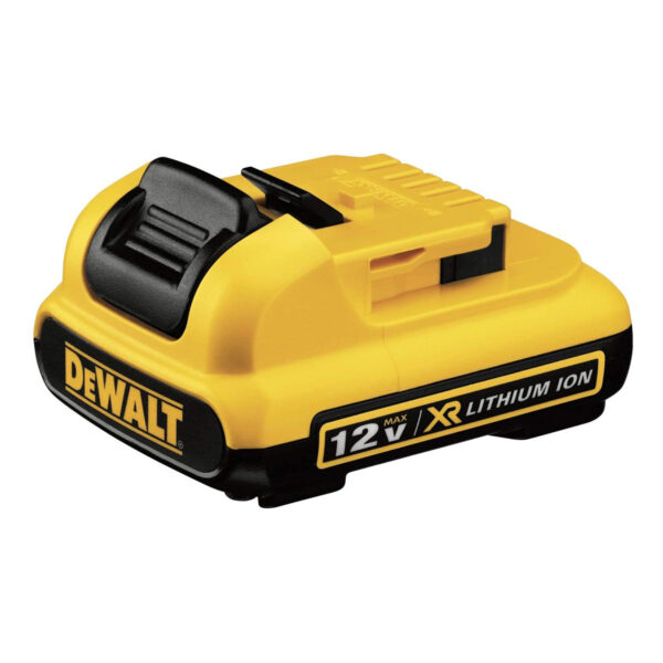 DEWALT 12V Max Lithium Ion Battery-Pack,Yellow/Black,Medium