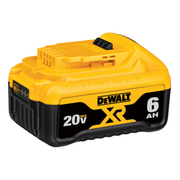DEWALT 20V Max Battery, Premium 6.0Ah