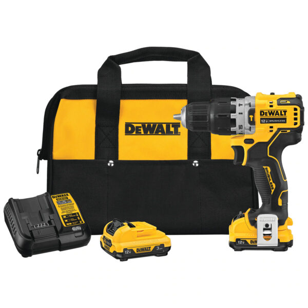 DEWALT Kit Taladro Precutor 3/8ˮ Xtreme 12V S