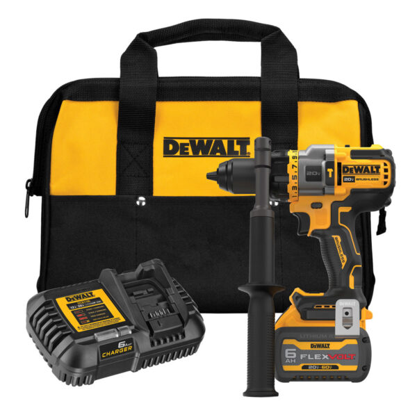 DEWALT 20V MAX* 1/2 in. Brushless Cordless Hammer Drill/Driver with FLEXVOLT Advantage Kit