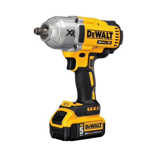 DEWALT 20V MAX* XR Cordless Impact Wrench Kit with Hog Ring Anvil, 1/2-Inch