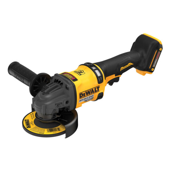 DEWALT 60V MAX* Brushless Cordless 4-1/2 in. - 6 in. Grinder with KICKBACK BREAK (Tool Only)
