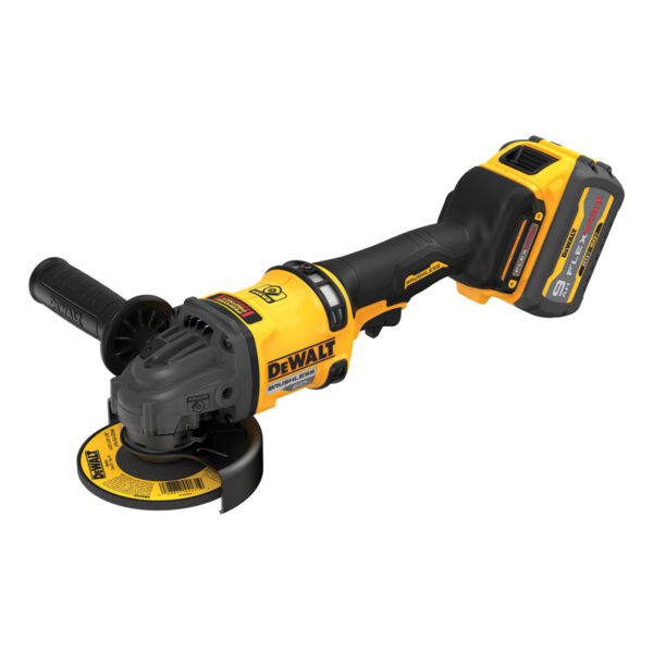 DEWALT FLEXVOLT 60V MAX* Brushless 4-1/2 in. - 6 in. Cordless Grinder with Kickback Brake Kit