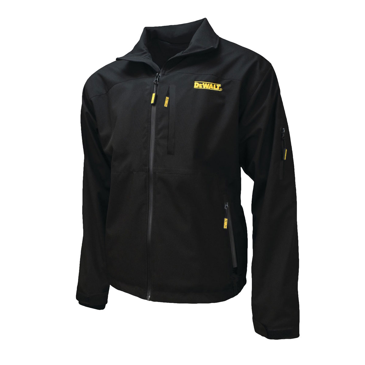 DeWalt HEATED Black STRUCTURED SOFT SHELL COAT KIT L