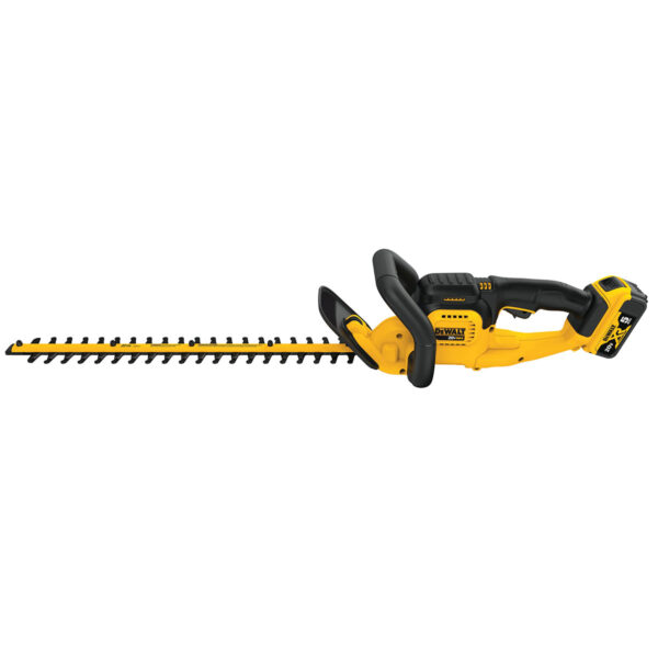 DEWALT 20V MAX* Cordless Lithium Ion Hedge Trimmer, 5.0 Ah, 22-Inch