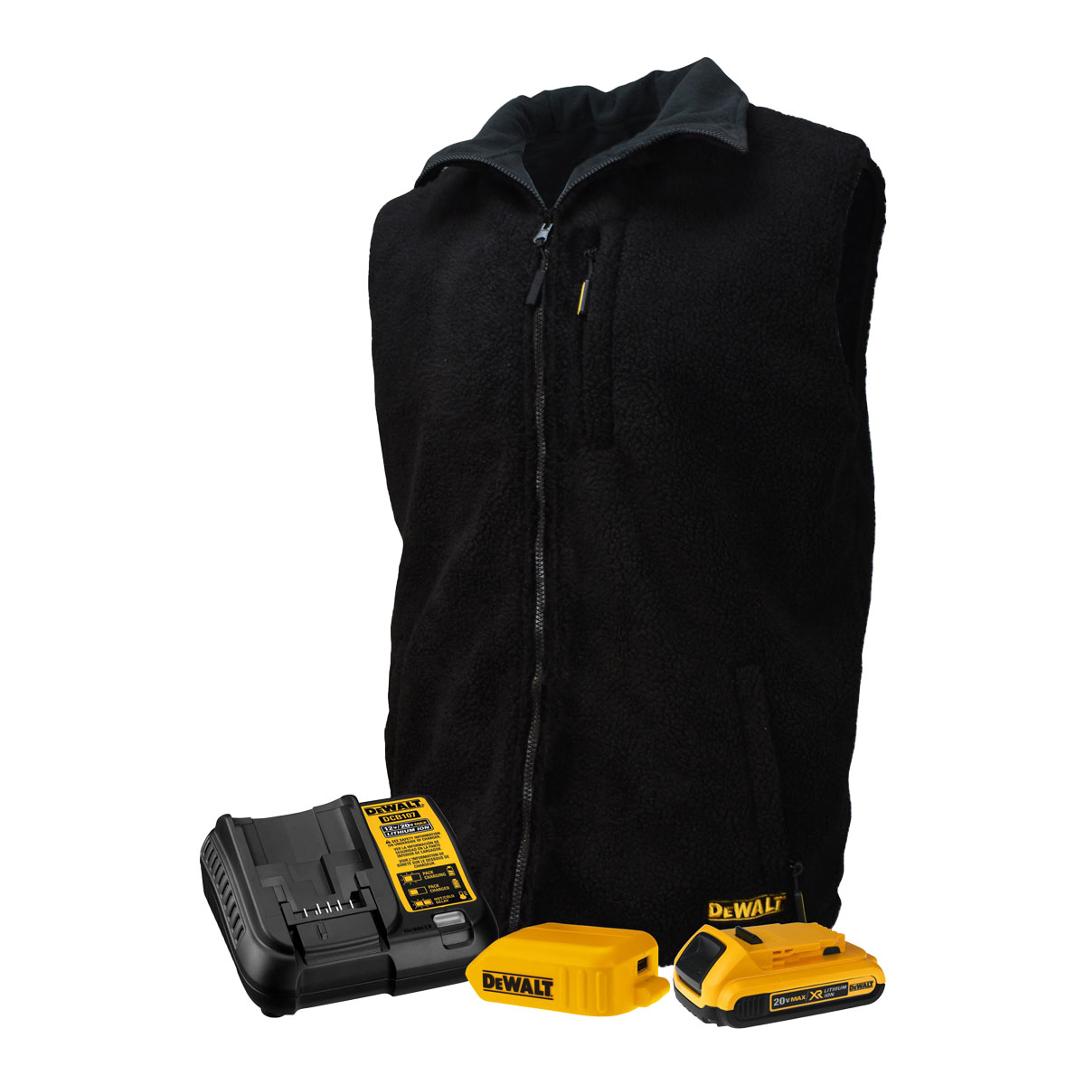 Dewalt heated hotsell jacket large