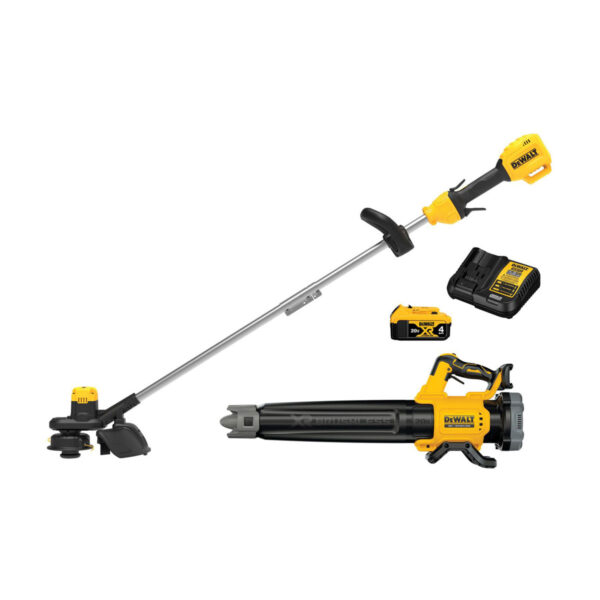 DEWALT 20V MAX* XR Brushless Cordless String Trimmer and Blower Combo Kit