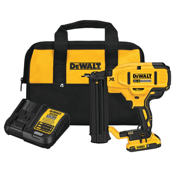 DEWALT 20V MAX* 18  Gauge Brad Nailer Kit