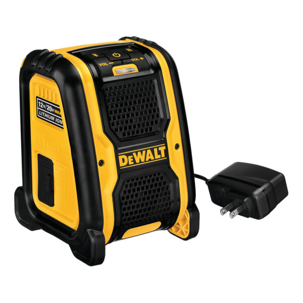 DEWALT 20-VOLT/12-VOLT MAX BLUETOOTH SPEAKER RADIO