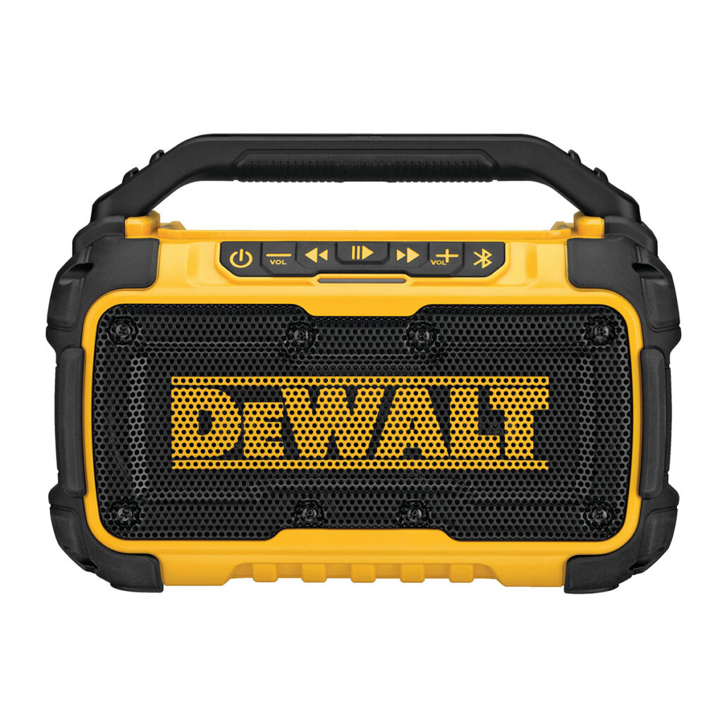 DeWalt 20V Max Bluetooth Speaker For Jobsite, Tool Only