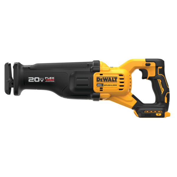 DEWALT 20V MAX* Brushless Cordless Reciprocating Saw with FLEXVOLT Advantage (Tool Only)