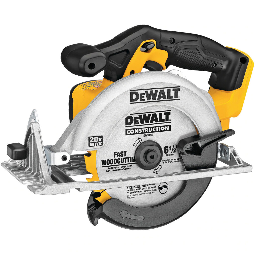 DeWalt 6-1/2" 20V Max Circular Saw (Tool Only)