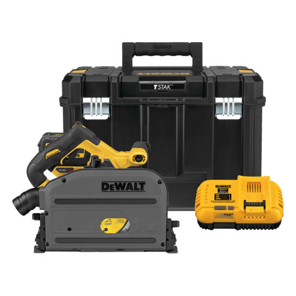 DEWALT Flexvolt 60V Max Circular Saw, 6-1/2-Inch, Cordless Tracksaw Kit