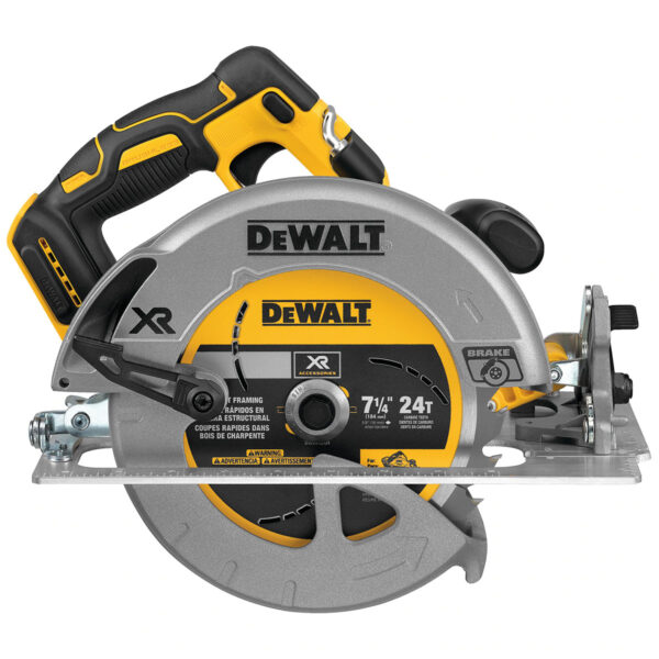 DEWALT 20V MAX* XR 7-1/4-Inch Circular Saw with Brake, Tool Only, Cordless