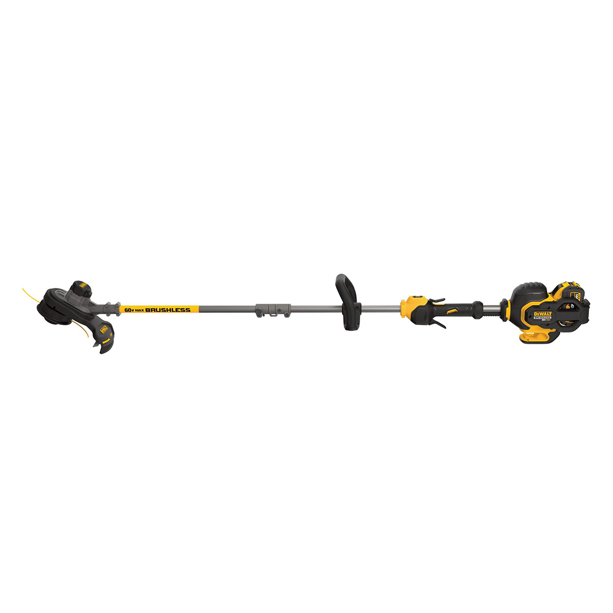 DEWALT Flexvolt 60V Max String Trimmer Brushless Two Speed 15 Inch 3 Ah Battery Fastek Inc