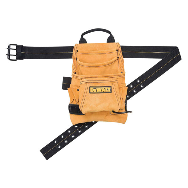 Dewalt Leather Pouch W/ Fabric Belt