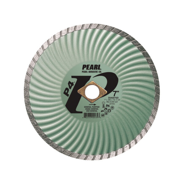 Pearl DIA006SD P4™ SD Green WC Turbo Blade 6 x .080 x 5/8, DIA, 7/8