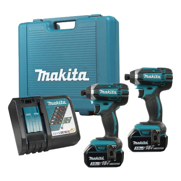 Makita 18V (3.0 Ah) LXT 2 Impact Drivers Combo Kit