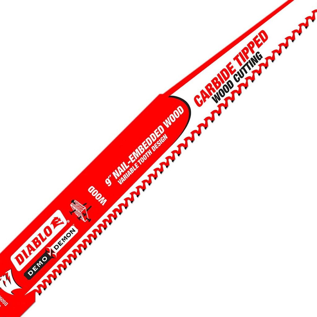 Freud 9" Carbide Tipped Demo Sabresaw Blade