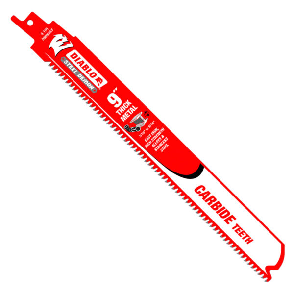 DIABLO 9" AMPED RECIP BLADE 3 / PKG