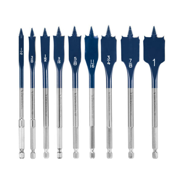 BOSCH 9PC DARE DEVIL SPADE BIT SET
