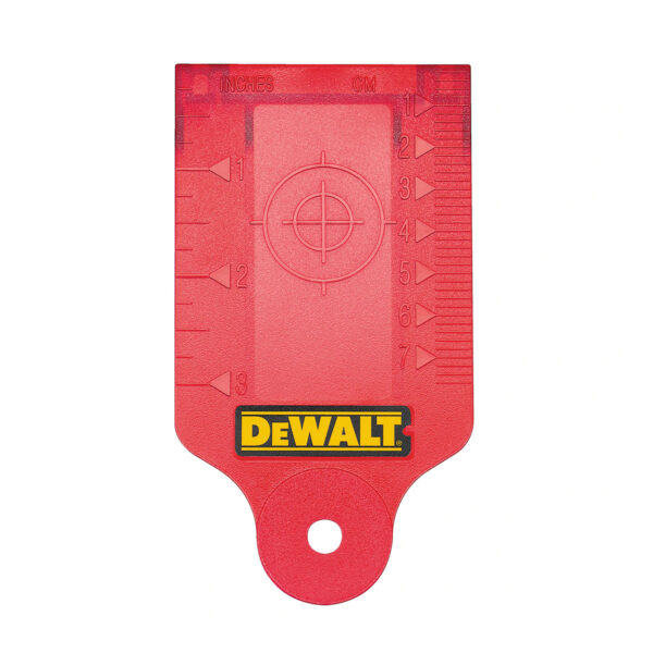 DEWALT Laser Target Card For Rotary Lasers