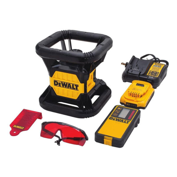 DEWALT 20V Rotary Red W/ Tripod & Rod