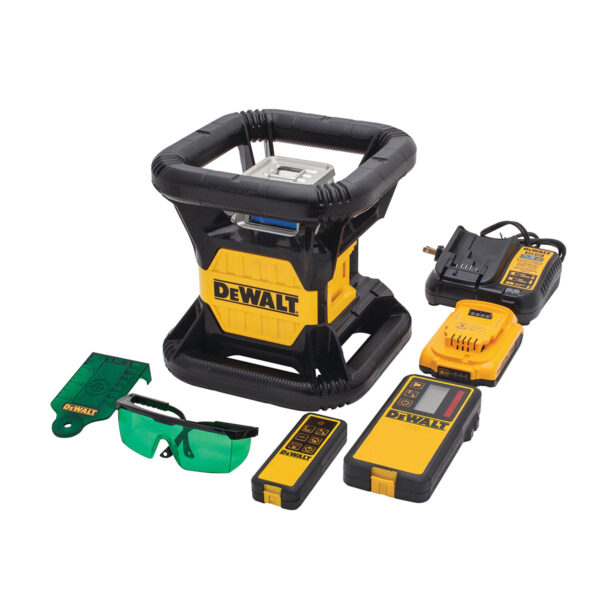 DEWALT 20V Max Rotary Laser Level, Green