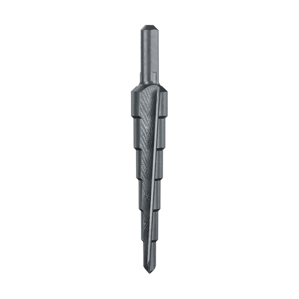 DeWalt 3/16-1/2" x 1/16" Step Drill Bit