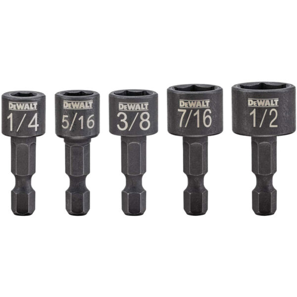 DEWALT - Nut Driver Set, Compact, 5-Piece (Dwaind5)