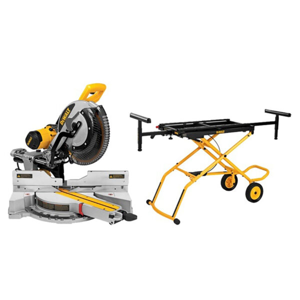 DEWALT 12" Sliding Mitre Saw with bonus rolling