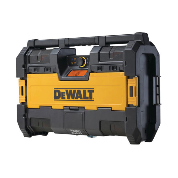 DEWALT Toughsystem Radio and Battery Charger, Bluetooth Music Player