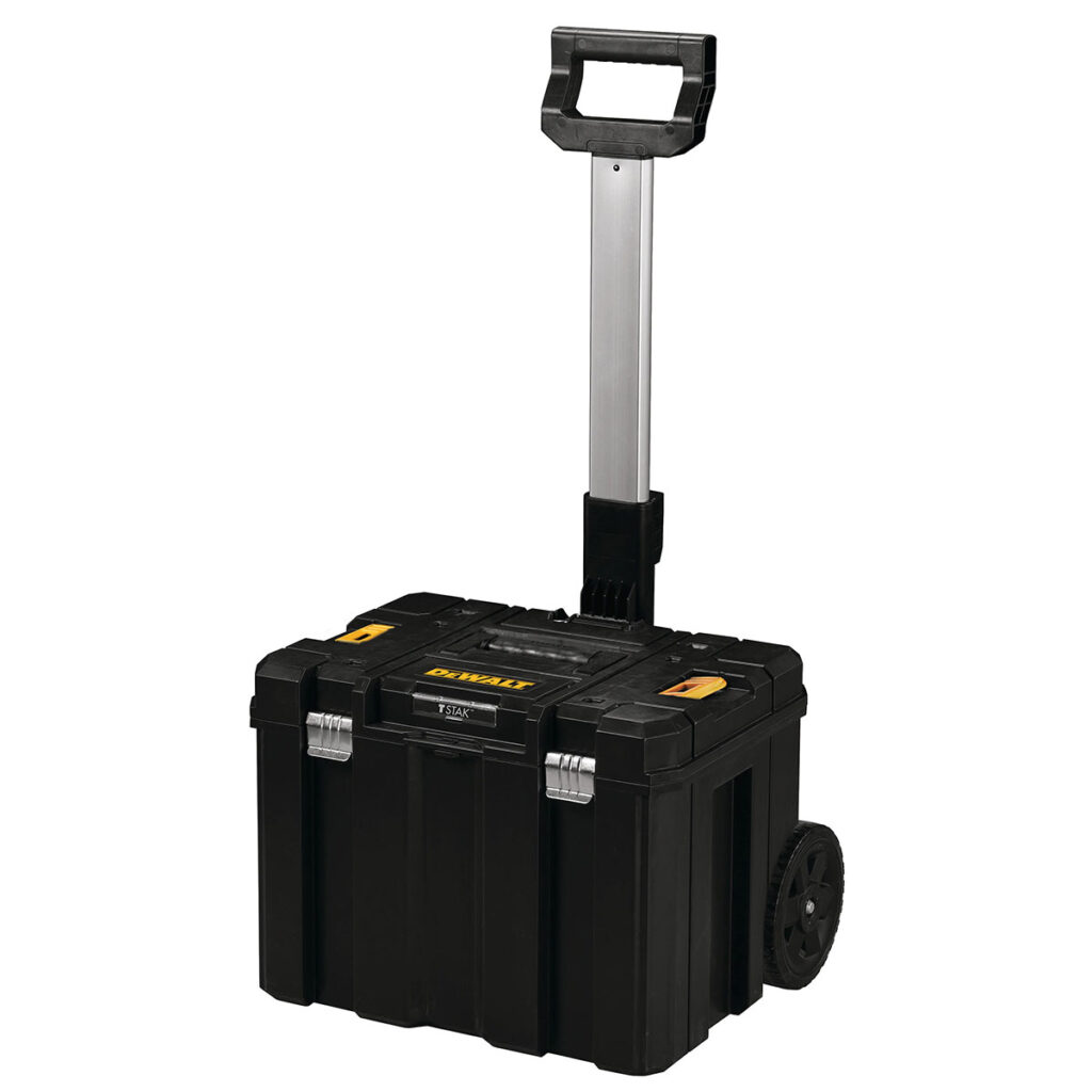 DeWalt Tool Box With Wheels, Tstak, Deep Box