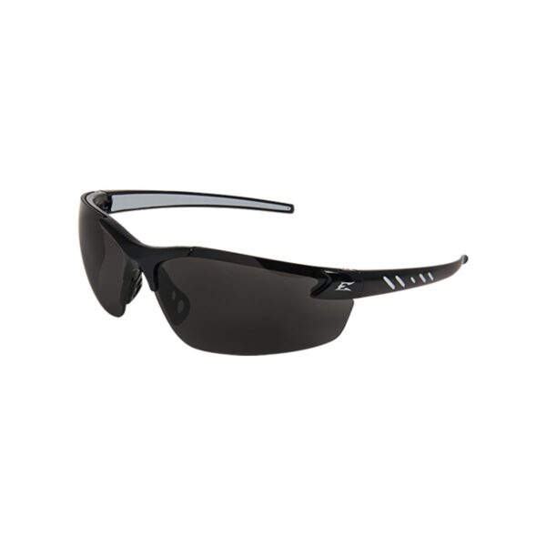 EDGE ZORGE G2 BLACK FRAME SMOKE VAPOR SHIELD LENS SAFETY GLASSES