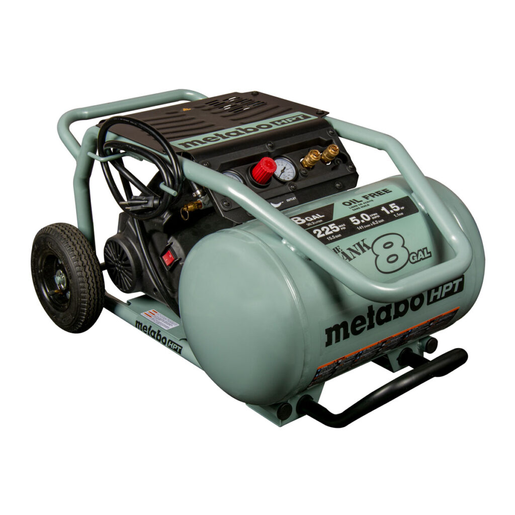 Metabo HPT 8 Gal 225 Psi Trolley Compressor