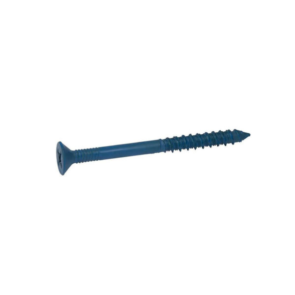 1/4 X 1 1/4" FLAT PHILLIPS TAPCON / M