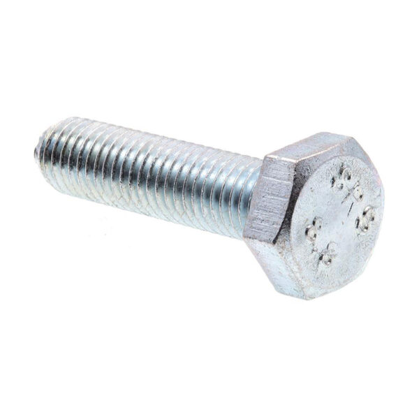 M6-1.0 X 12MM HEX CAP BOLT ZINC / M